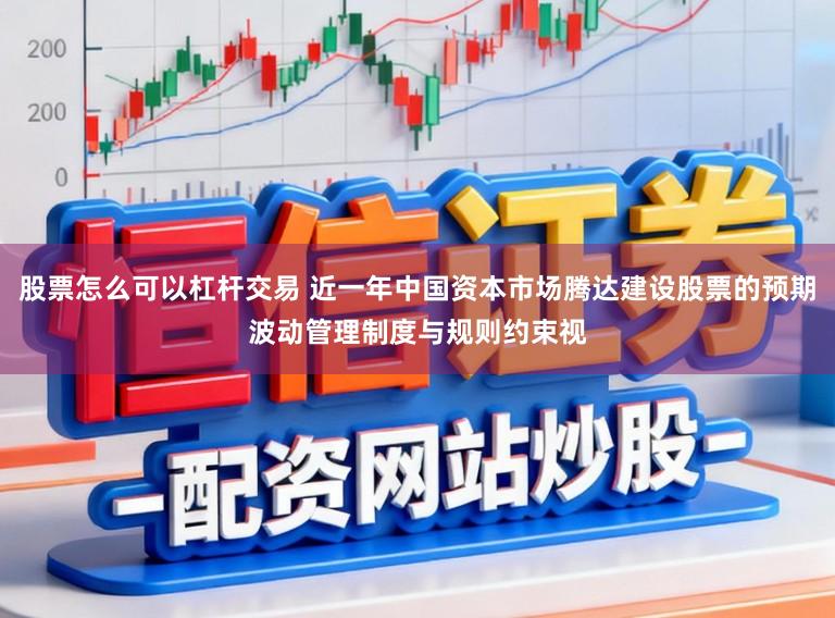 股票怎么可以杠杆交易 近一年中国资本市场腾达建设股票的预期波动管理制度与规则约束视