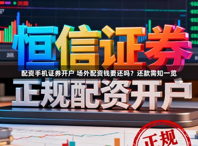 配资手机证券开户 场外配资钱要还吗？还款需知一览