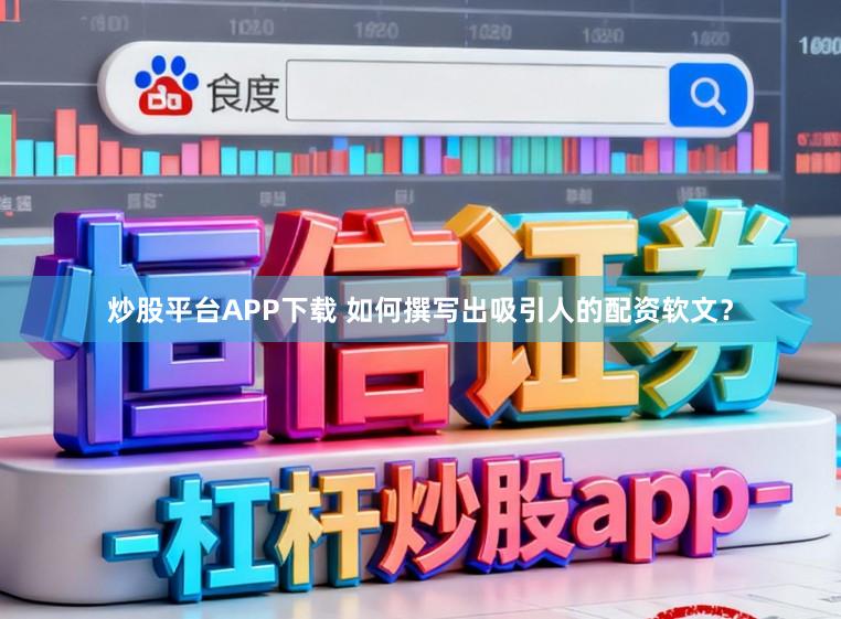炒股平台APP下载 如何撰写出吸引人的配资软文？