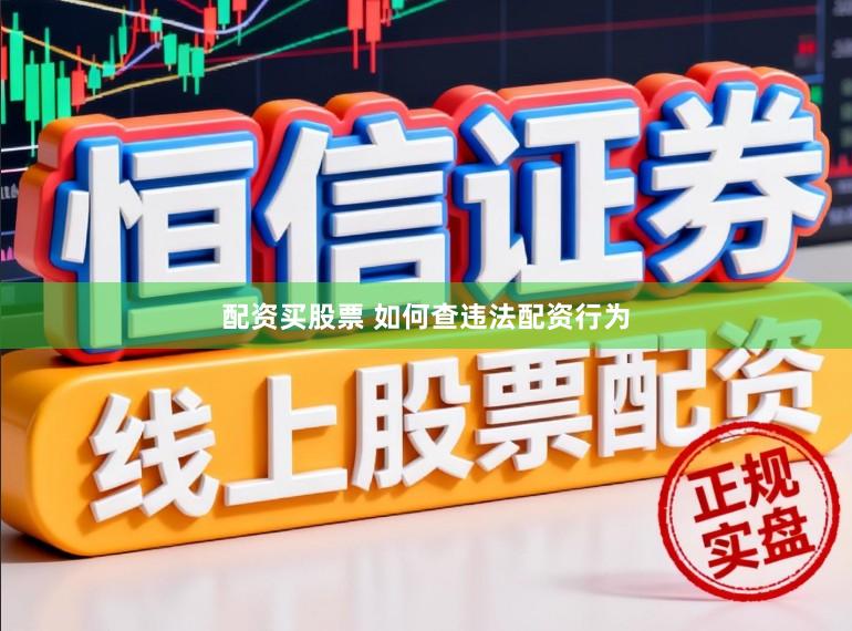 配资买股票 如何查违法配资行为